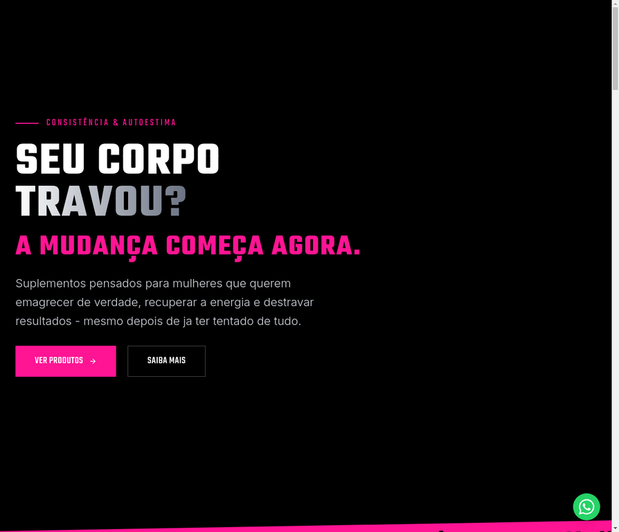 Site desenvolvido para Amanda MyFit - Dreams Fit Store
